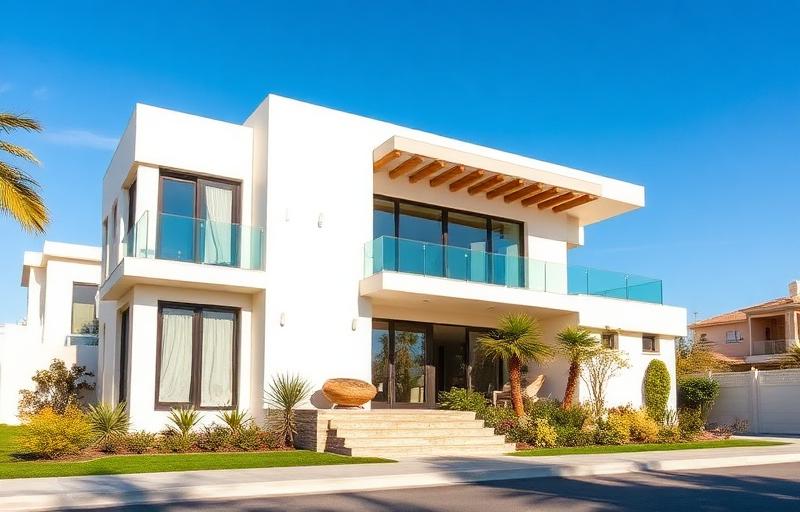 Visite d'une villa moderne à Alger